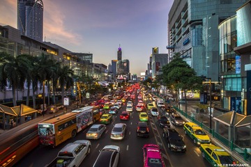 曼谷印记-拥堵的曼谷