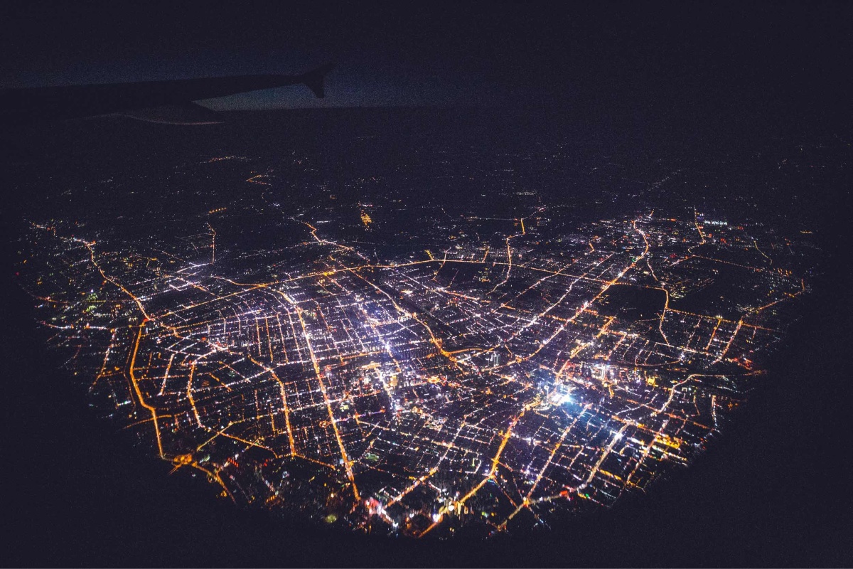 沈阳夜空
