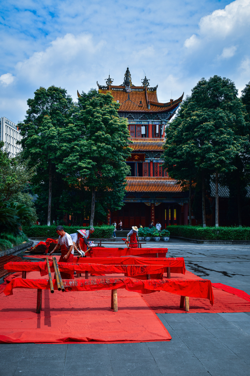 成都昭觉寺钟楼