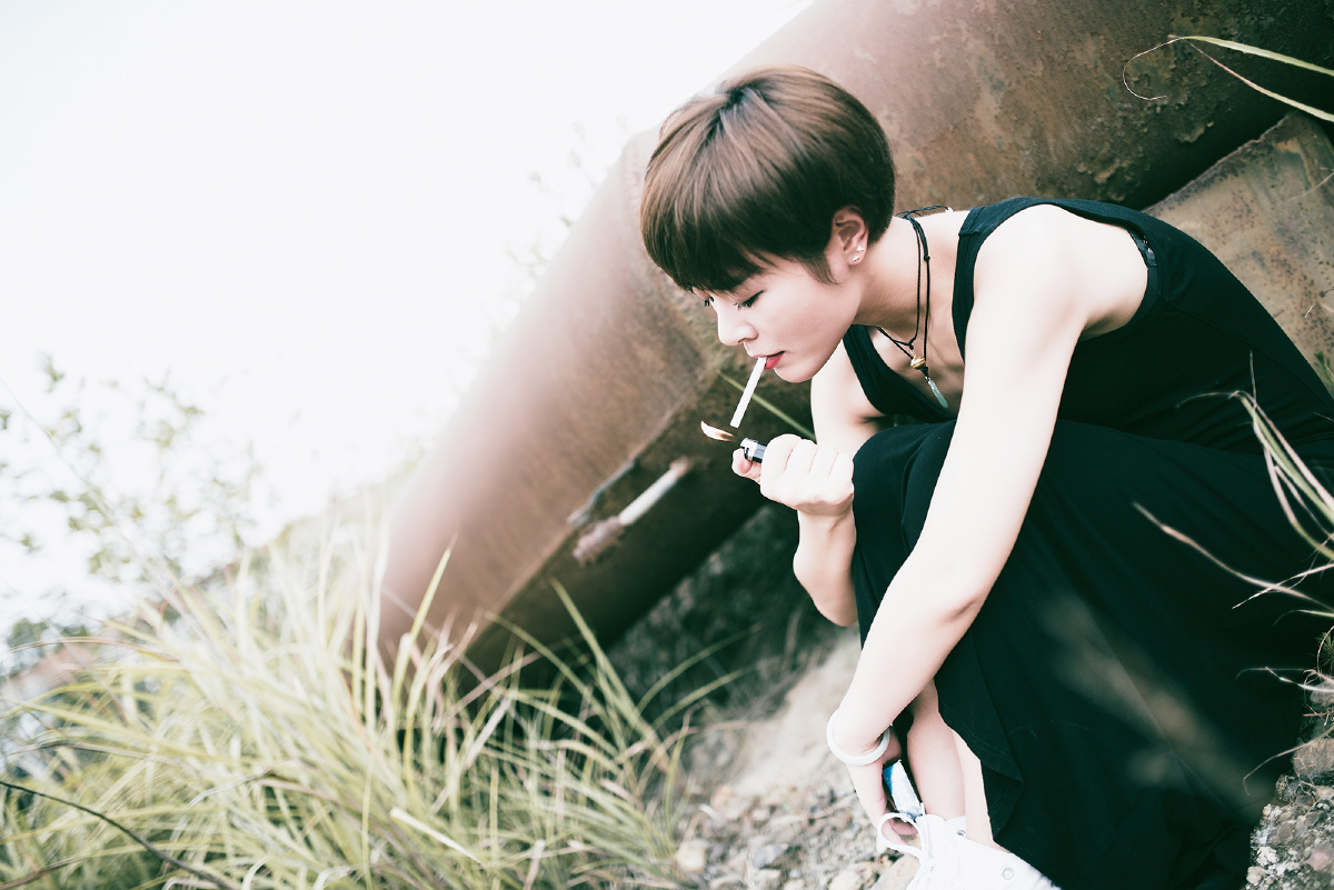 断了乱了 - 人像, 美女, 情绪, 日系, 尼康, 35mm