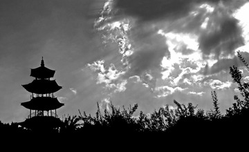 劳动公园(黑白)