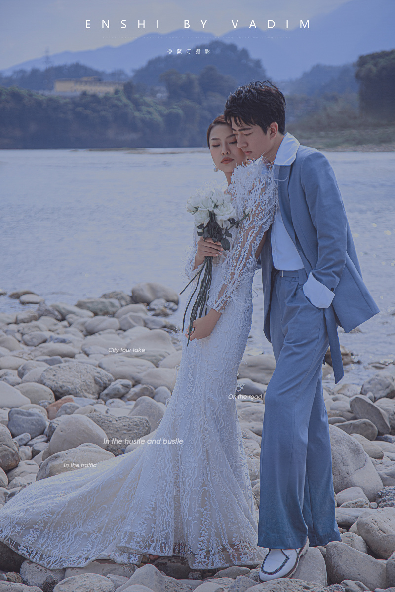 外景个性婚纱照
