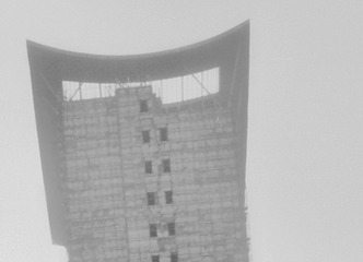 逆光下的建筑局部2