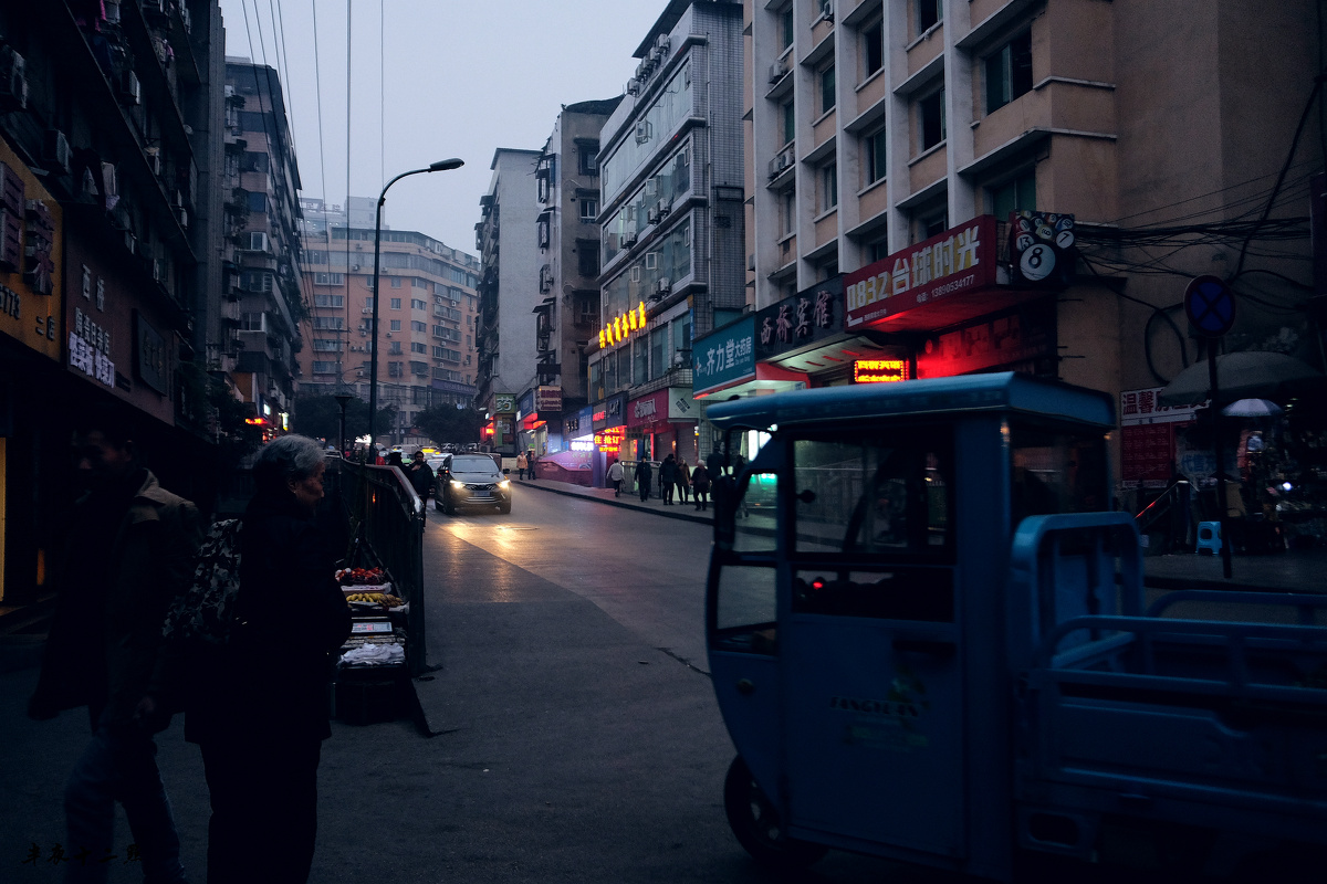 内江我看见所以你看见32017年1月23日西门桥城市的苏醒