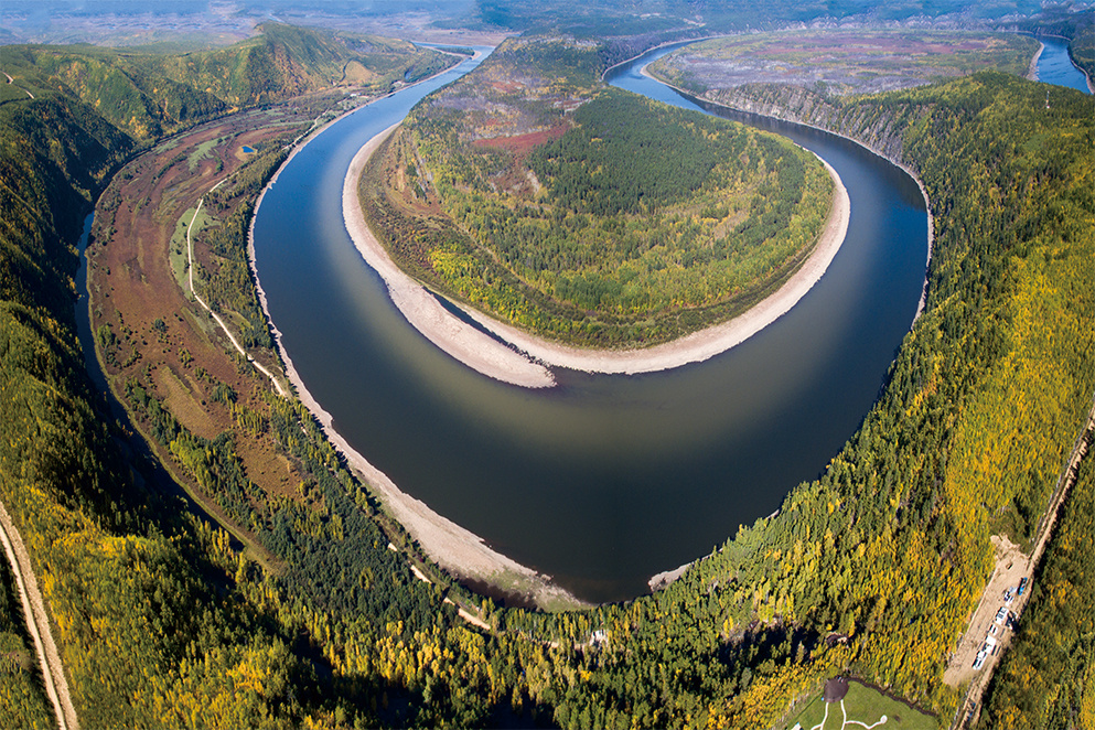 黑龙江第一湾全景图001-s