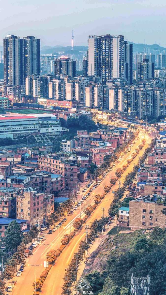 夸过村庄即将进入大都市贵阳贵阳望城坡