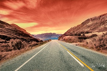 On my way