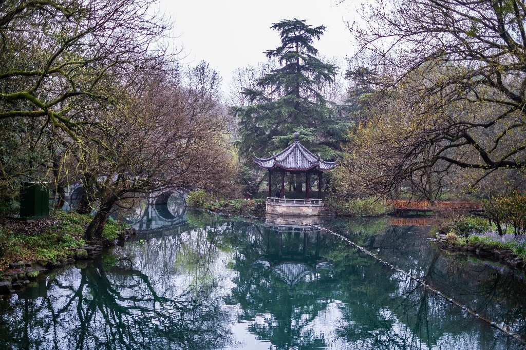 西湖风光 风光 风景 西湖 图片 摄影 建筑 亭子