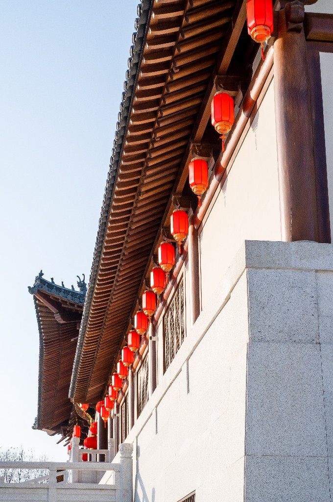 灯笼 建筑 摄影 旅行 德售宫 城市建筑 建筑物 重华宫 德寿宫