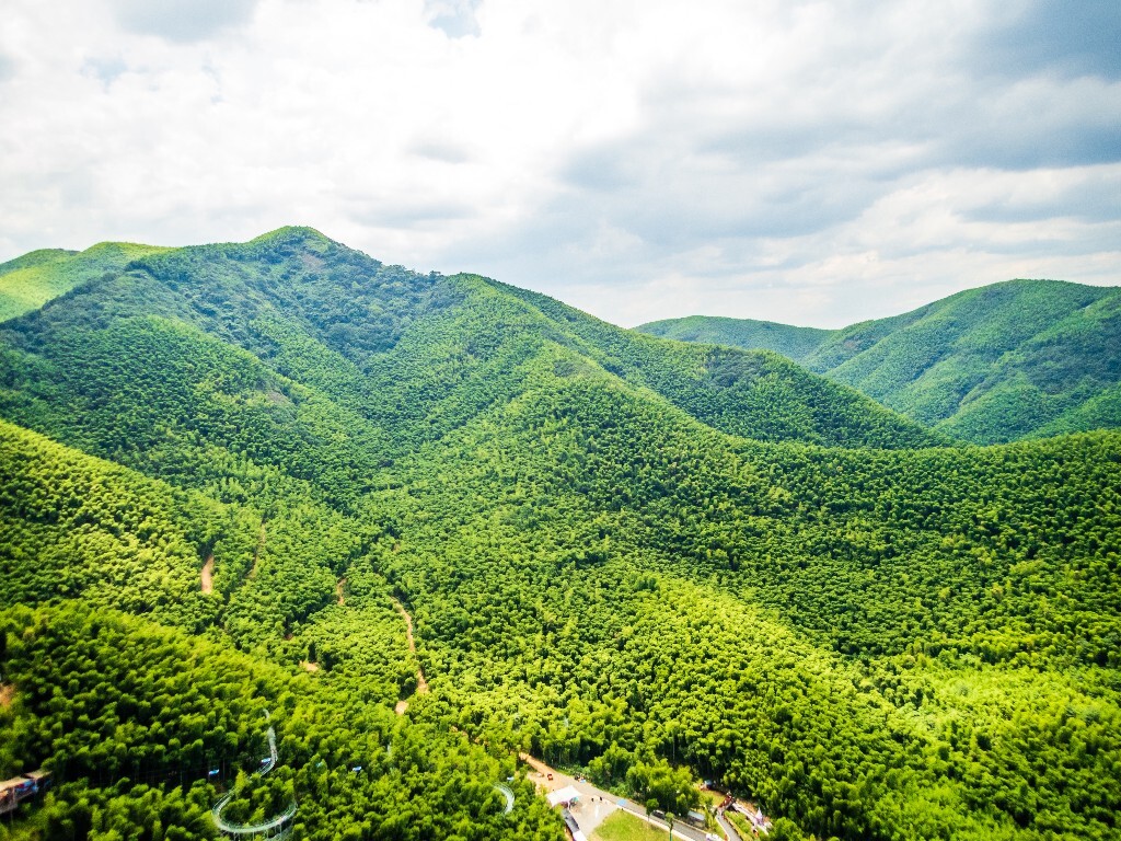 自然风光 风光 自然 旅行 摄影 草干山风光 山水 青山