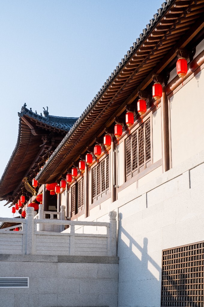 灯笼 建筑 摄影 旅行 德售宫 城市建筑 建筑物 重华宫