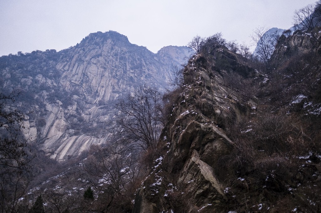 风光 自然 摄影 山峰 山脉 雪景 华山 陕西 建筑 自然风光 大好河山