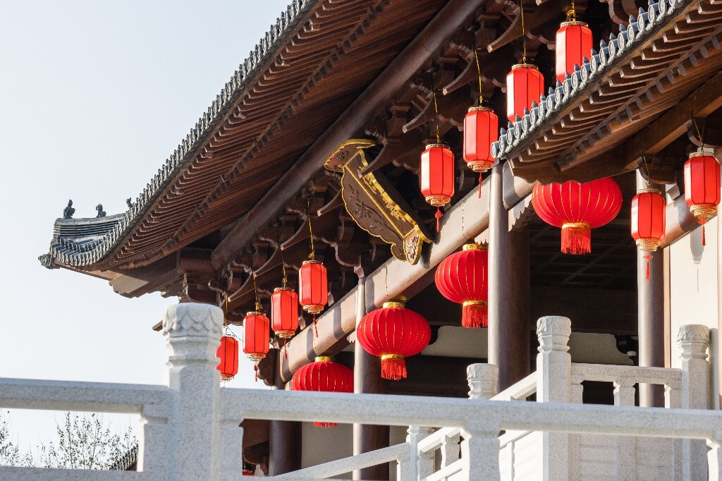 德寿宫 灯笼 春节 过年 氛围 摄影 建筑 旅行 街拍 地标建筑 色彩 城市