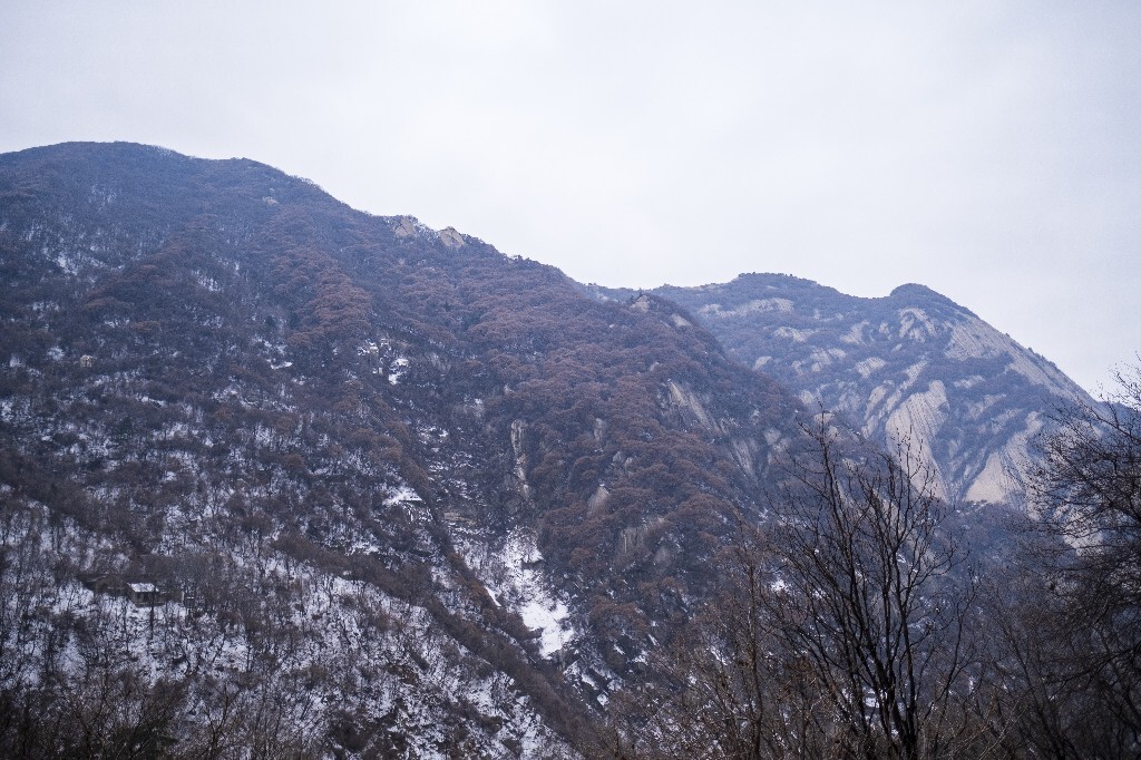 风光 自然 摄影 山峰 山脉 雪景 华山 陕西 建筑 自然风光 大好河山