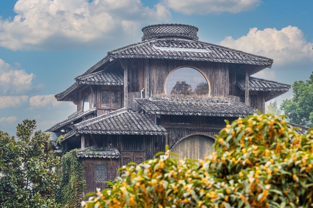 小汤屋 建筑 摄影 风光 自然 网红建筑 地标建筑