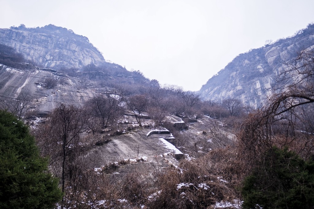 风光 自然 摄影 山峰 山脉 雪景 华山 陕西 建筑 自然风光 大好河山