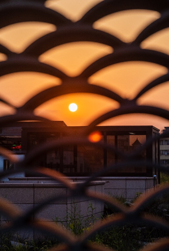 夕阳 阳光 风光 建筑 结构 造型 园林 艺术 旅行 日出日落