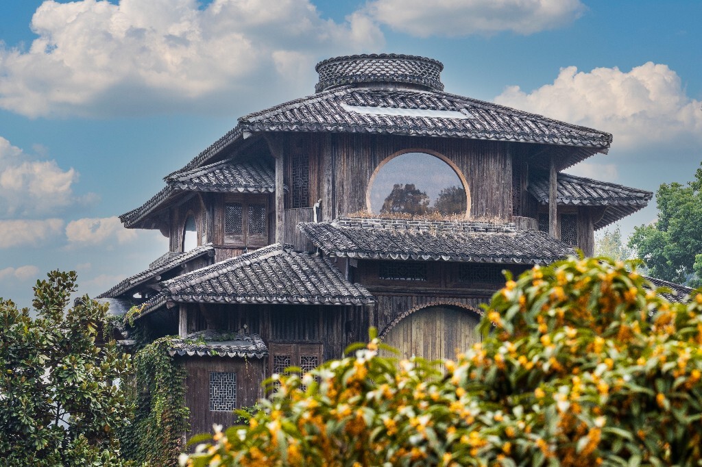小汤屋 建筑 摄影 风光 自然 网红建筑 地标建筑