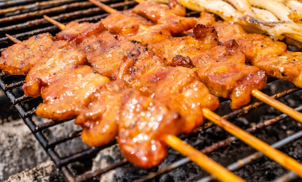 食物 美食 摄影 烧烤 烤鱿鱼 旅行 街拍 美食摄影 烤年糕 烤肠