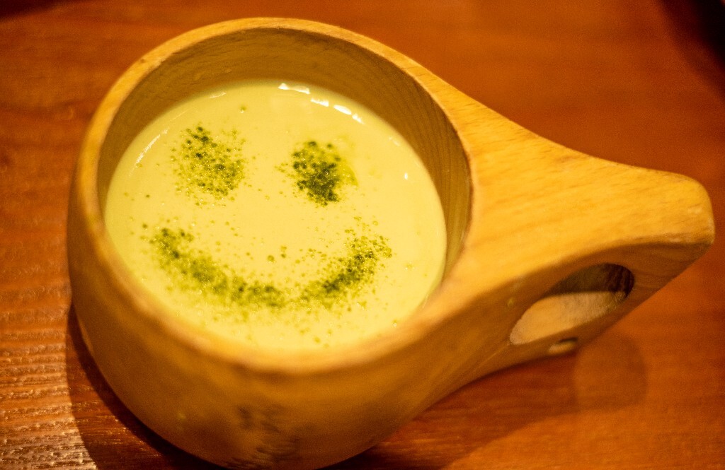 抹茶布丁 笑脸 日料  甜品 静物 摄影 静物摄影 旅行 街拍