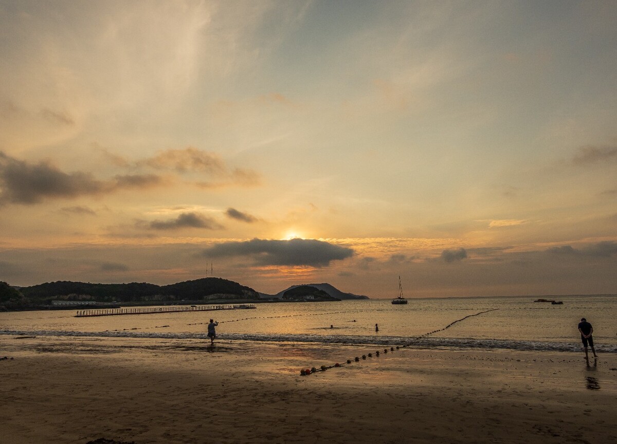 日出 海边日出 自然 风光 摄影 天空 云彩 海边 大海 海滩