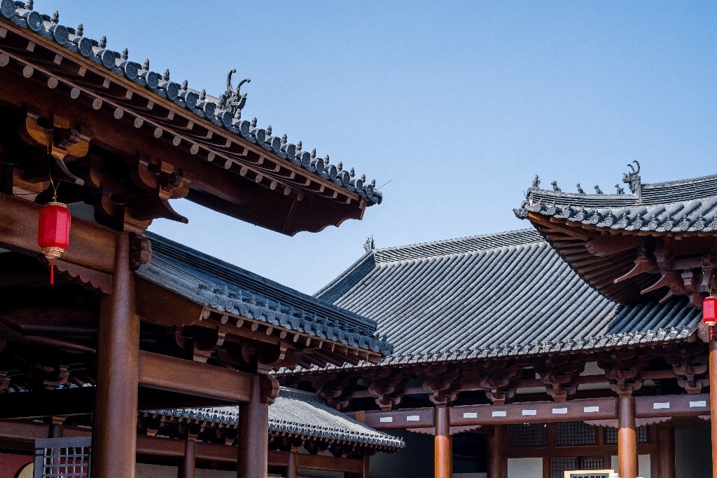 灯笼 建筑 摄影 旅行 德售宫 城市建筑 建筑物 重华宫