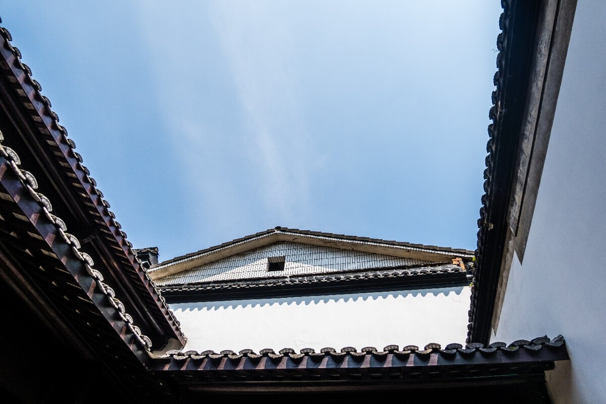 房檐 屋檐 建筑 摄影 自然 风光 素材 人文 自然 历史 天空 云彩