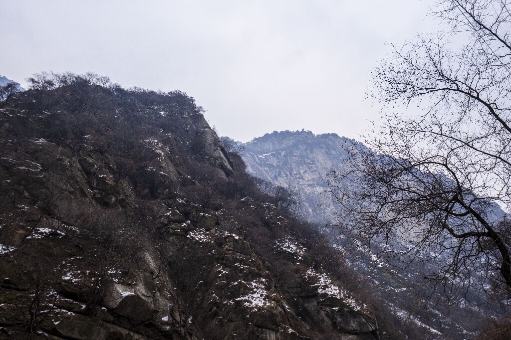 风光 自然 摄影 山峰 山脉 雪景 华山 陕西 建筑 自然风光 大好河山