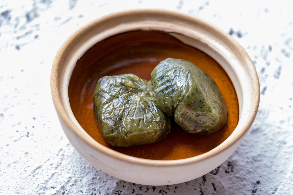 清明果子 摄影 食物 美食 清明团子 静物 艾草清明果子