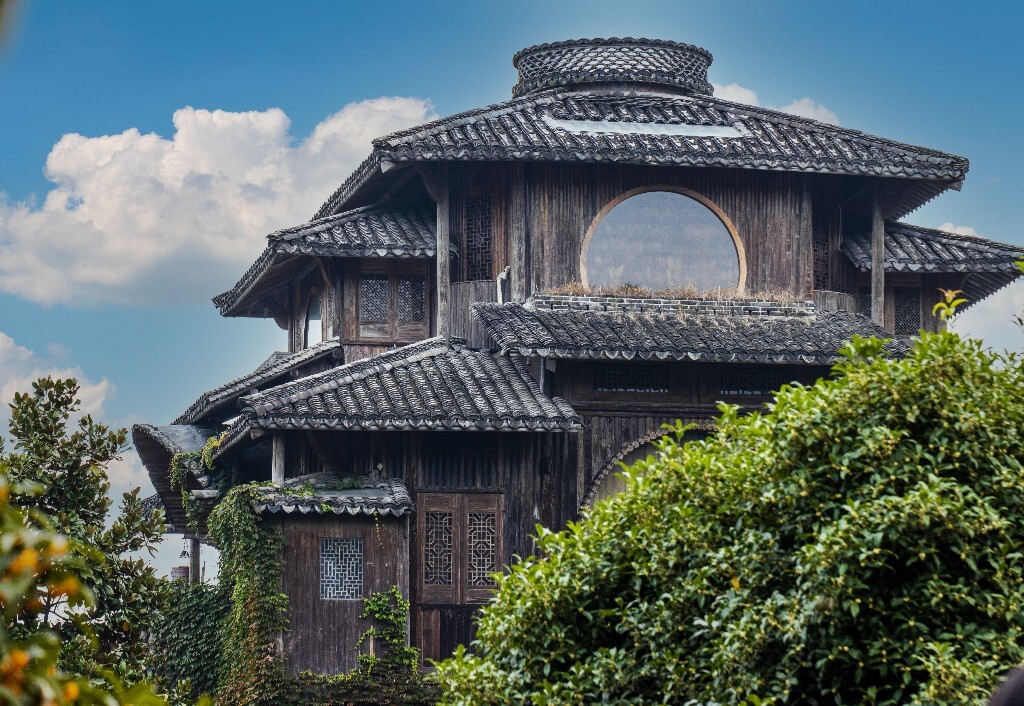 小汤屋 建筑 摄影 风光 自然 网红建筑 地标建筑