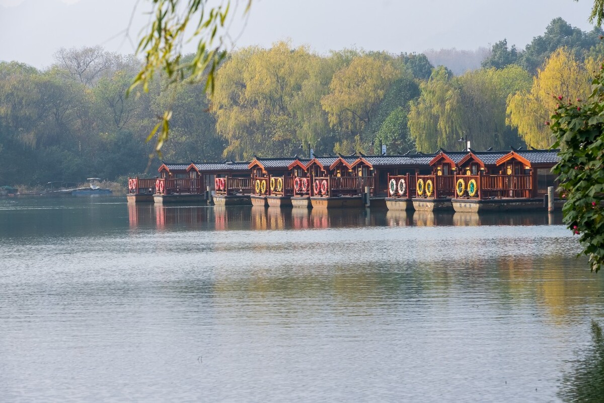 游船 码头 游船码头  自然  湖水 西湖  茅家埠  风光 风景  