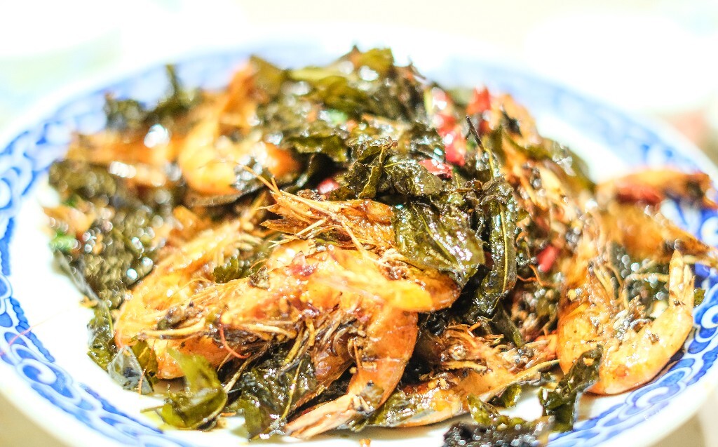 虾 茶叶虾 食物 美食 摄影  油爆虾 街道 街拍 颜色