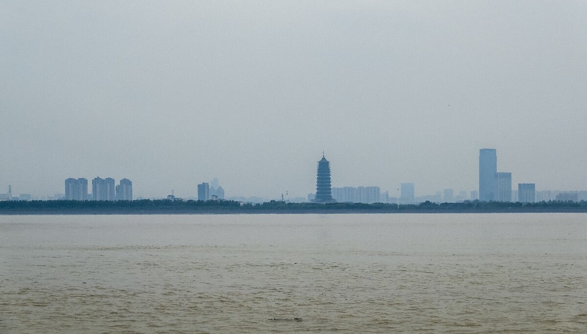 钱塘江边 江边 风景 自然 建筑 风光 江景 摄影 大自然