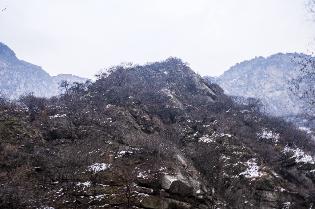 风光 自然 摄影 山峰 山脉 雪景 华山 陕西 建筑 自然风光 大好河山