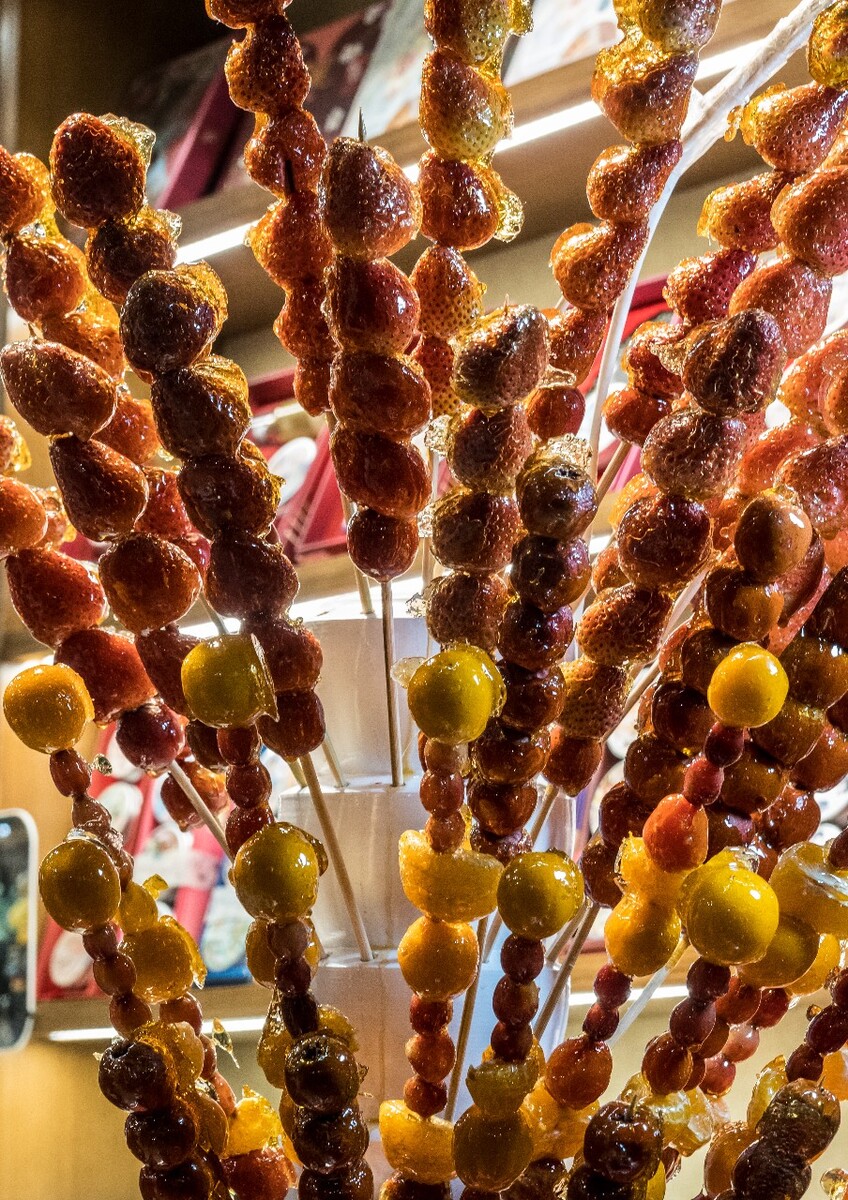 糖葫芦 冰糖葫芦  糖墩儿 糖球 中国传统小吃 特色小吃