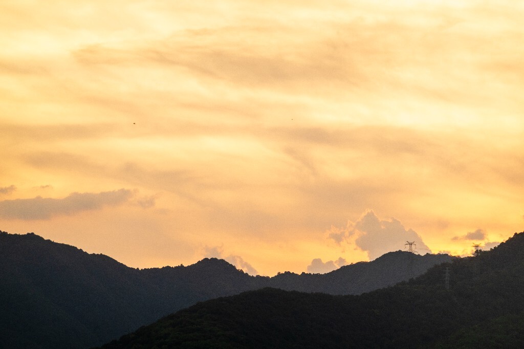 夕阳 日落 钱塘江夕阳 自然 风光 摄影 江边夕阳 天空 云彩
