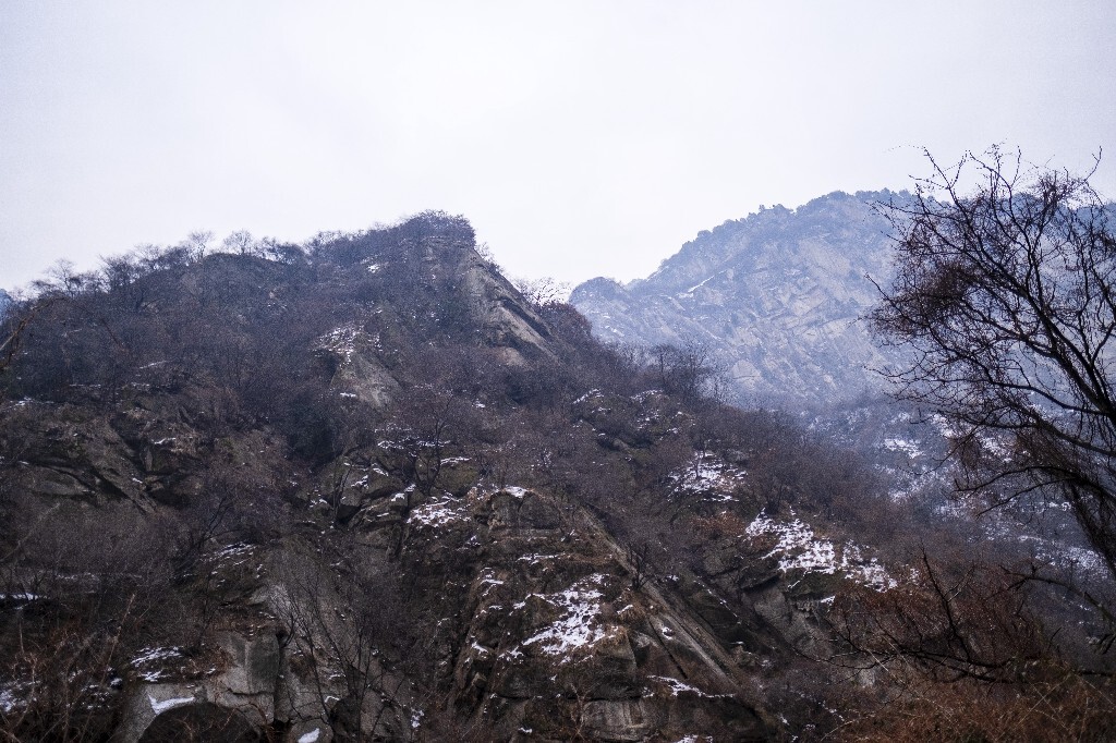 风光 自然 摄影 山峰 山脉 雪景 华山 陕西 建筑 自然风光 大好河山
