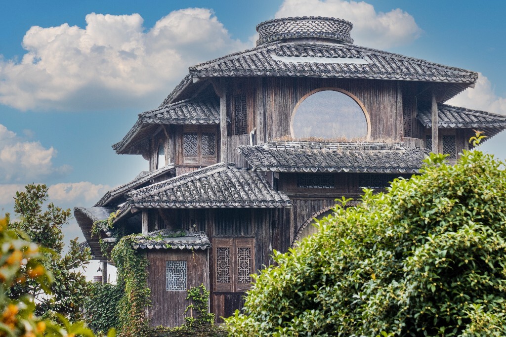 小汤屋 建筑 摄影 风光 自然 网红建筑 地标建筑