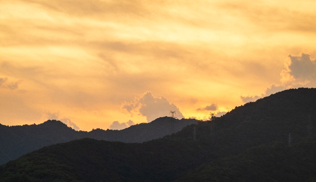 夕阳 日落 钱塘江夕阳 自然 风光 摄影 江边夕阳 天空 云彩