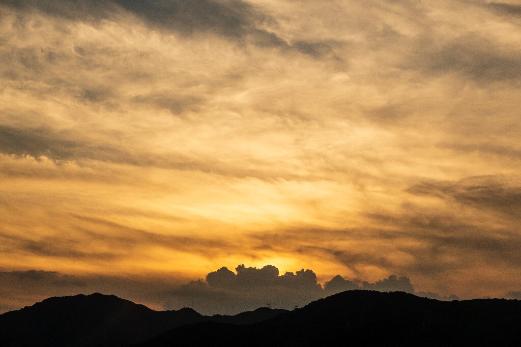 夕阳 日落 钱塘江夕阳 自然 风光 摄影 江边夕阳 天空 云彩