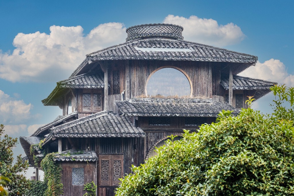 小汤屋 建筑 摄影 风光 自然 网红建筑 地标建筑