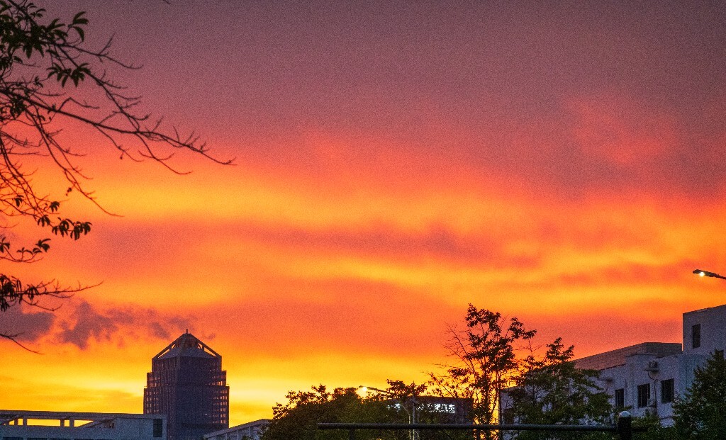 夕阳 日出日落 自然 风光 摄影 环境 天空 云彩