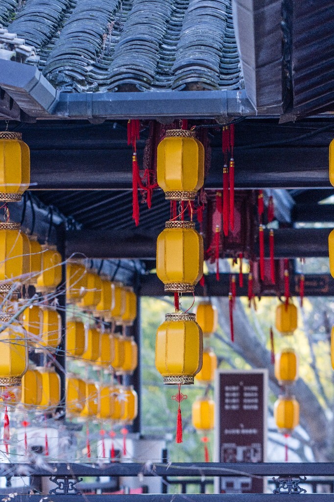 灯笼 旅行 街拍 灯 黄色的灯笼 色彩 建筑 氛围 过年
