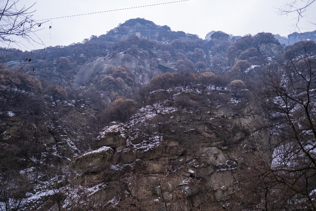 风光 自然 摄影 山峰 山脉 雪景 华山 陕西 建筑 自然风光 大好河山