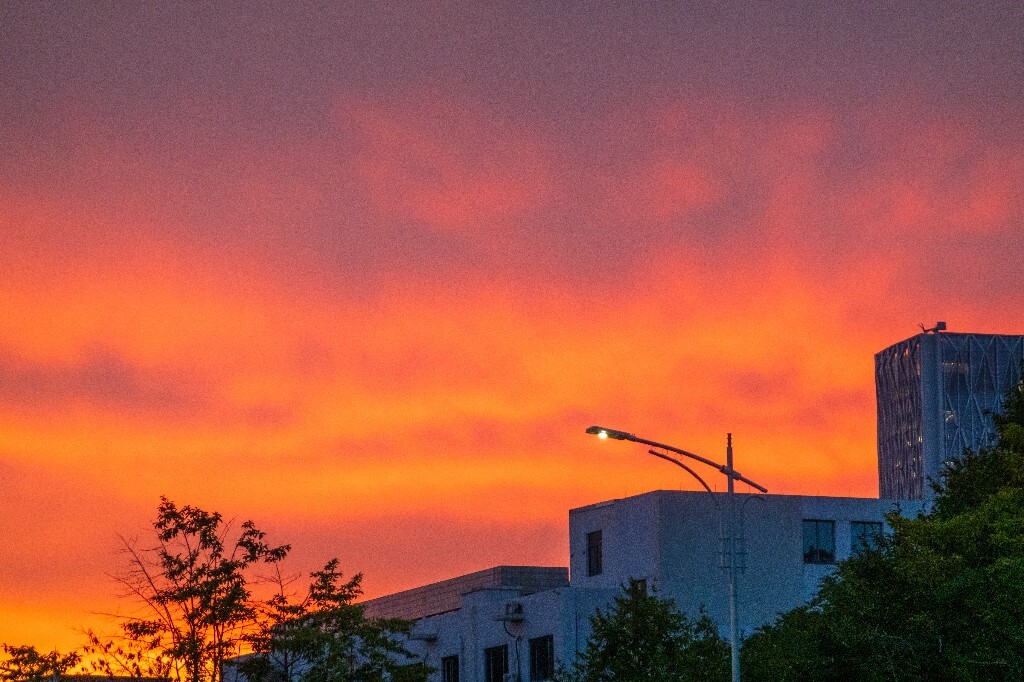 夕阳 日出日落 自然 风光 摄影 环境 天空 云彩