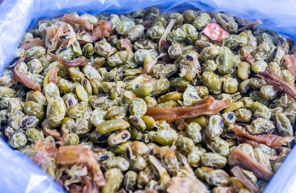 青豆 干菜  摄影 美食 旅行  街拍  青豆笋丝 