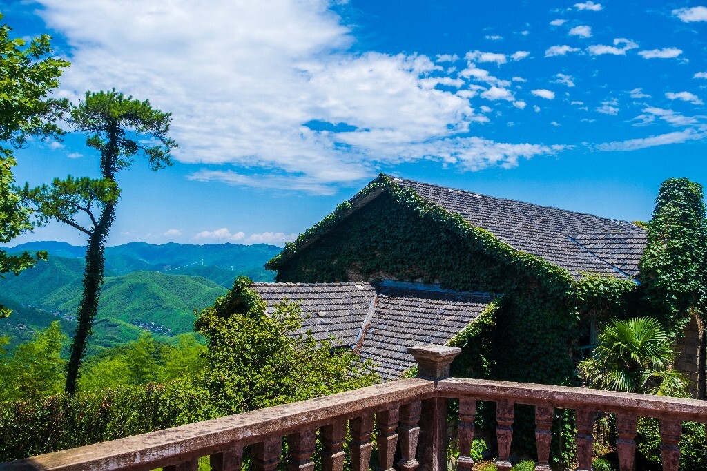 建筑 风光 自然 房屋 民国建筑 老建筑 古建筑 旅行 摄影 蓝天白云 莫干山风光