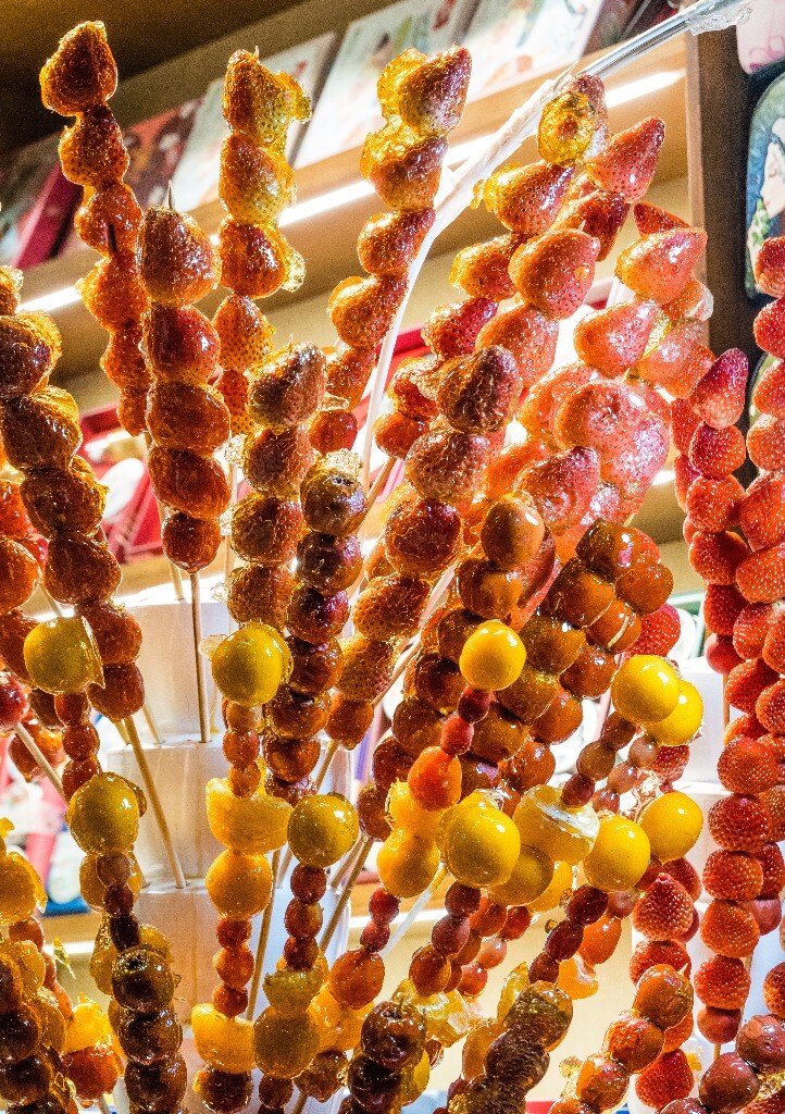 冰糖葫芦 糖葫芦 糖墩儿 糖球  中国传统小吃  摄影 美食摄影