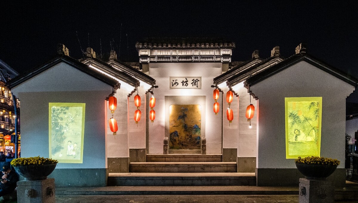 河坊街 摄影  建筑   街道 街拍  步行街道