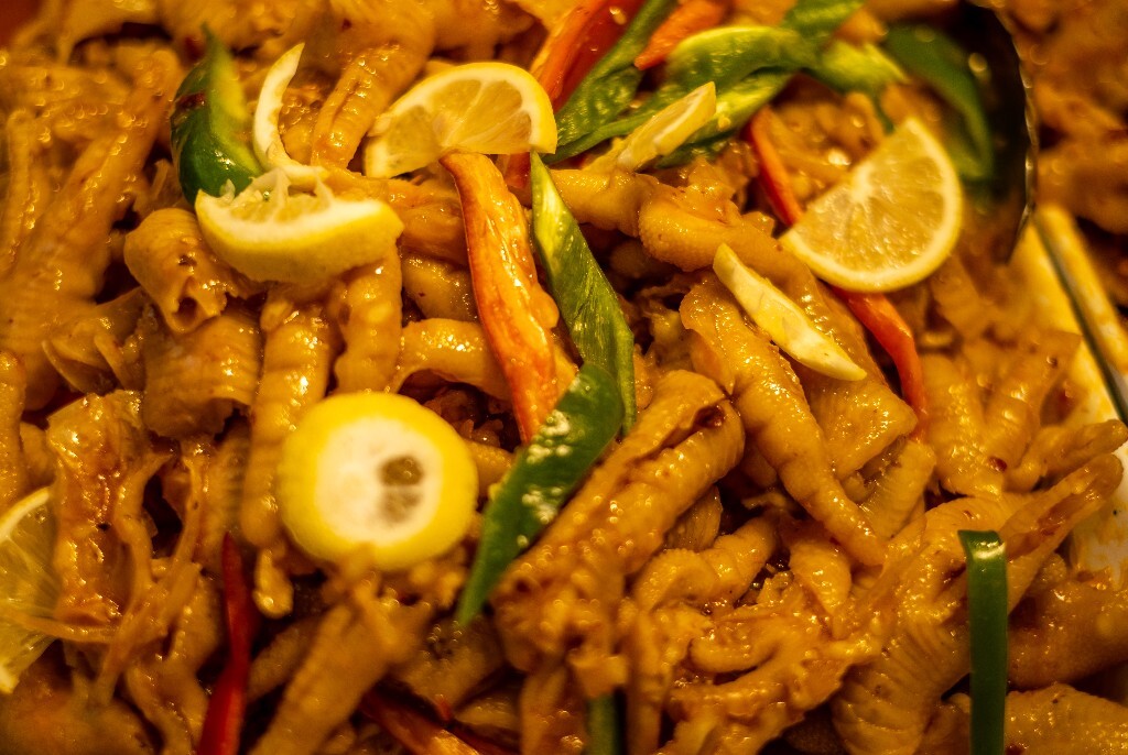 鸡爪 腊味 食物 美食 柠檬鸡爪 旅行 街道 街拍 网红鸡爪